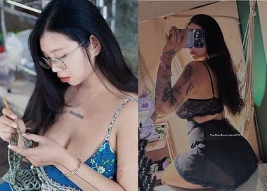 Em gái xinh đẹp thích thú với việc mút dương vật