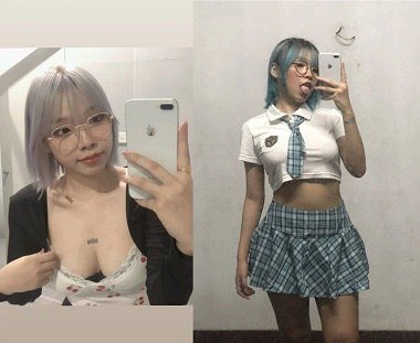 Ngực to, âm hộ ướt