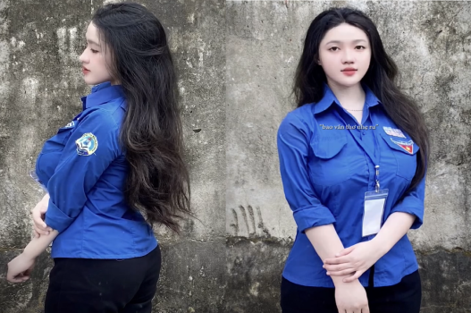 Nét quyến rũ của nữ sinh viên tình nguyện bên vẻ đẹp đầy hấp dẫn